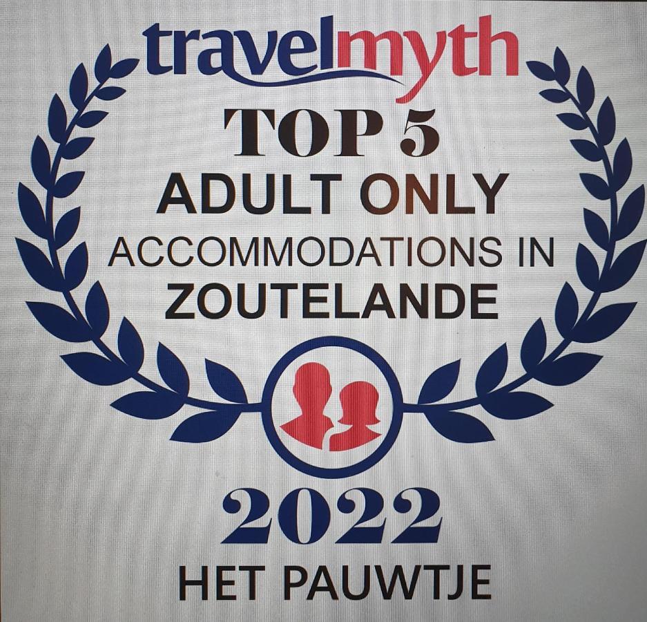 Het Pauwtje Bed & Breakfast Zoutelande Bagian luar foto