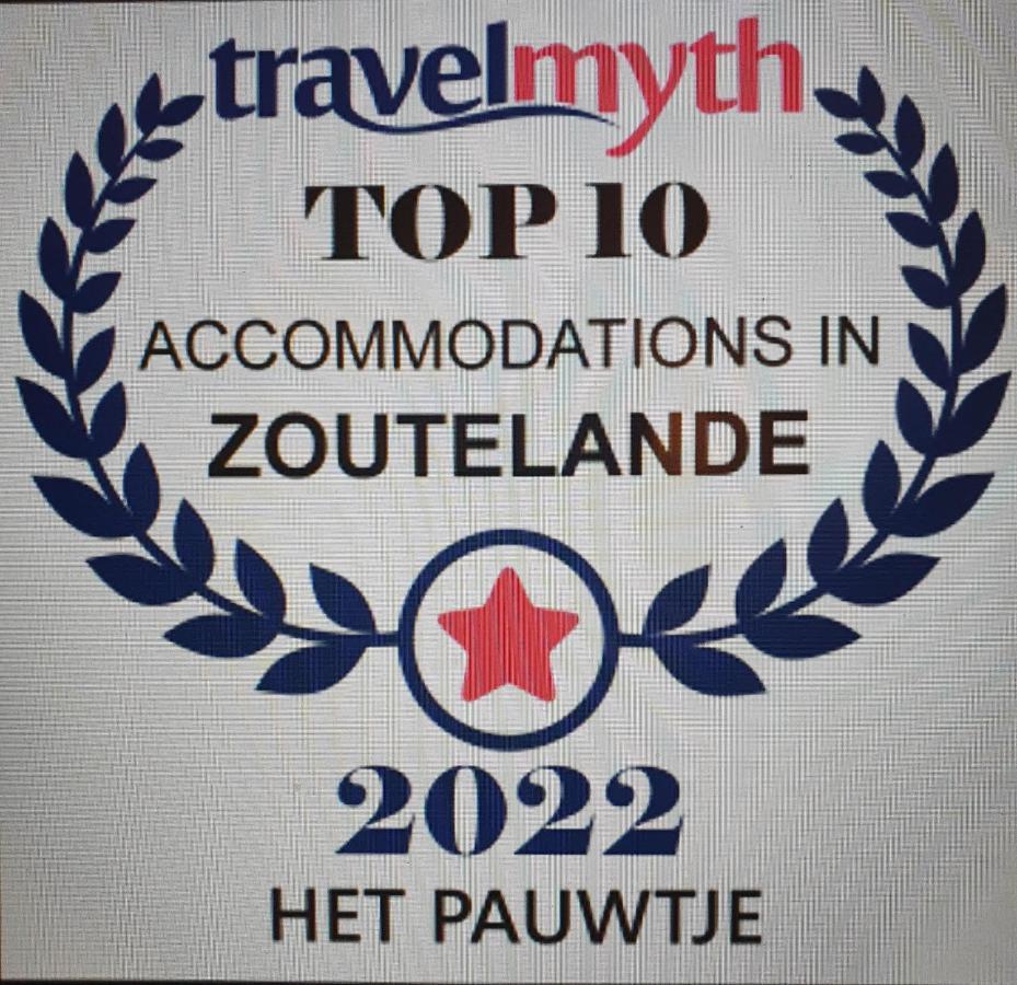 Het Pauwtje Bed & Breakfast Zoutelande Bagian luar foto
